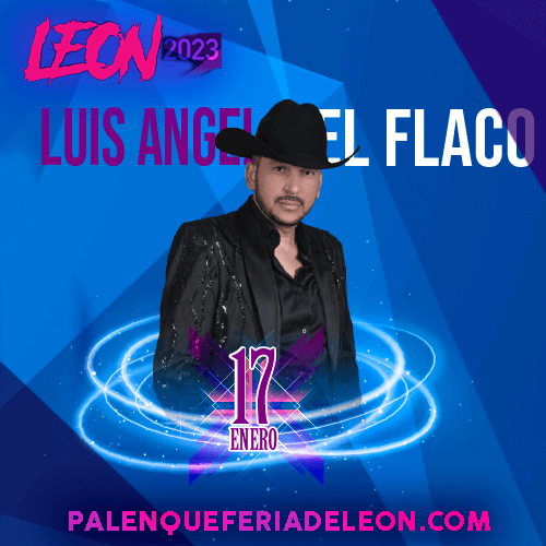 boletos Luis Angel el Flaco Feria de Leon 2024